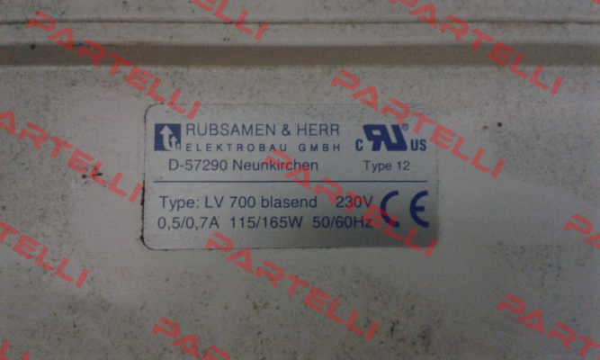LV 700 230V АС Rübsamen & Herr