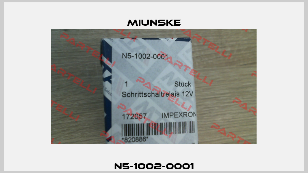 N5-1002-0001 Miunske