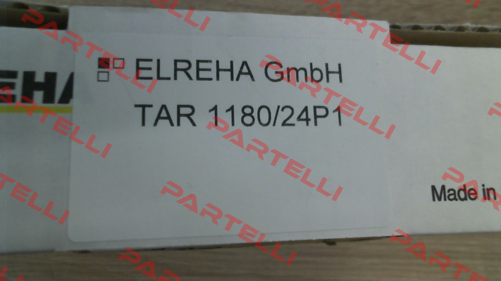 TAR 1180/24 P1 Elreha