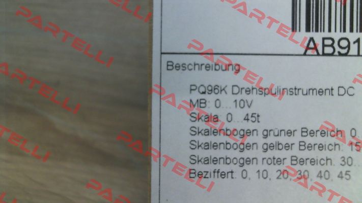 PQ96K / 81CA14061366-00840 Weigel