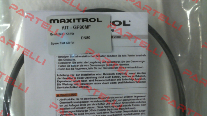5092 (KIT - GF 80 MF) Maxitrol