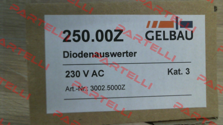 3002.5000Z Gelbau