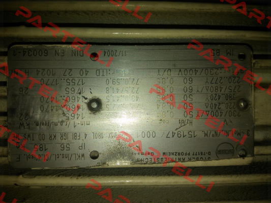 151947/0001 F K21X 180L 4 FBI IGR KR 0D TWS WE  Stober