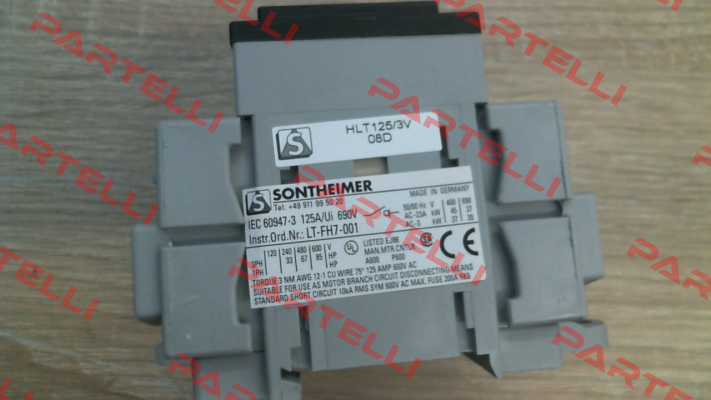 HLT125/3V Sontheimer
