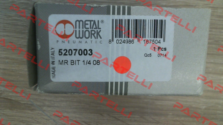 p/n: 5207003; Type: MR BIT 1/4 08 Metal Work