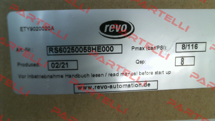 RS60250058HE000 Revo