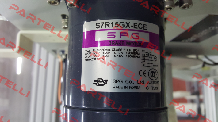 S7R15GX-ECE Spg Motor