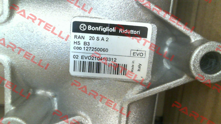 127250060 / RAN 20 S A 2 HS B3 Bonfiglioli