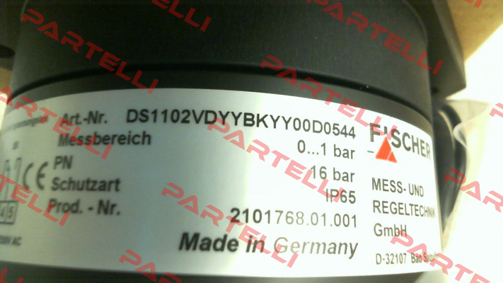 DS1102VDYYBKYYOOD0544 Fischer
