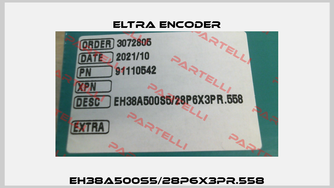 EH38A500S5/28P6X3PR.558 Eltra Encoder