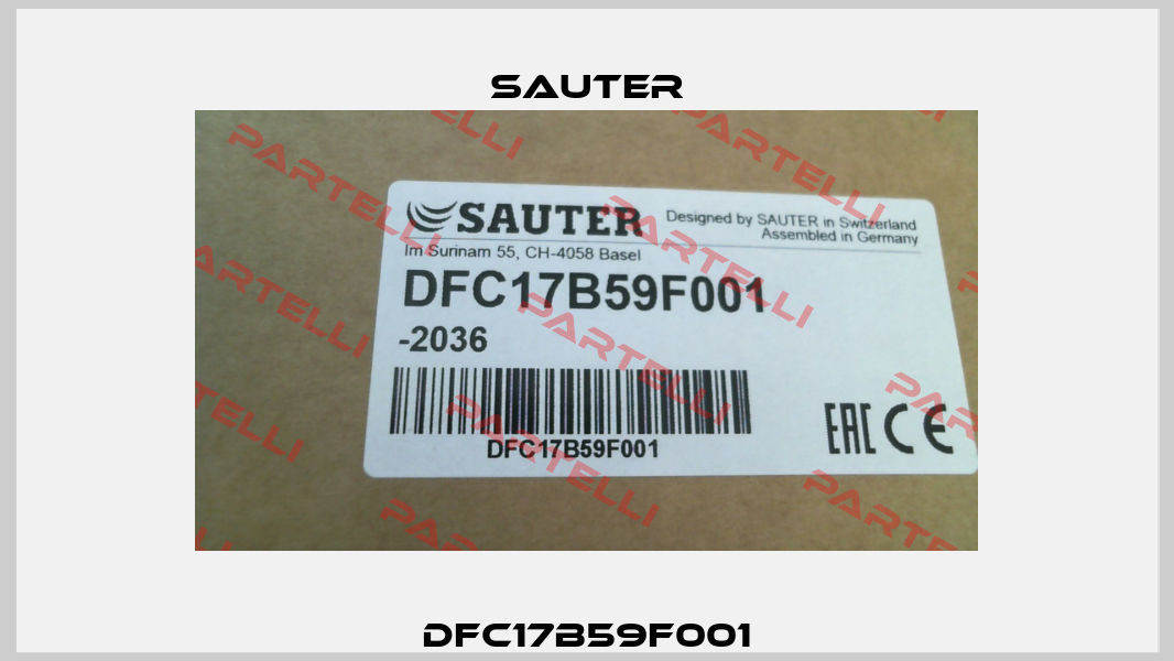 DFC17B59F001 Sauter