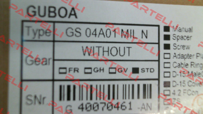 GS 04A01-MIL-N Guboa