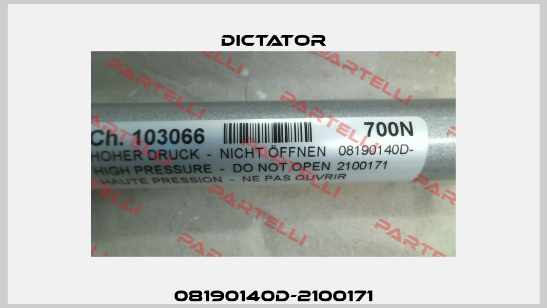 08190140D-2100171 Dictator
