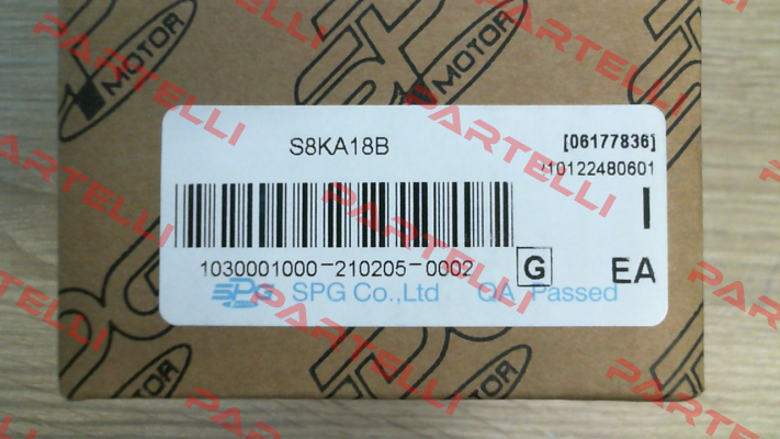 S8I25GX-TCE + SPG S8KA18B Spg Motor