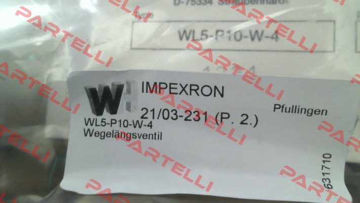 WL5-P10-W-4 Weidemann