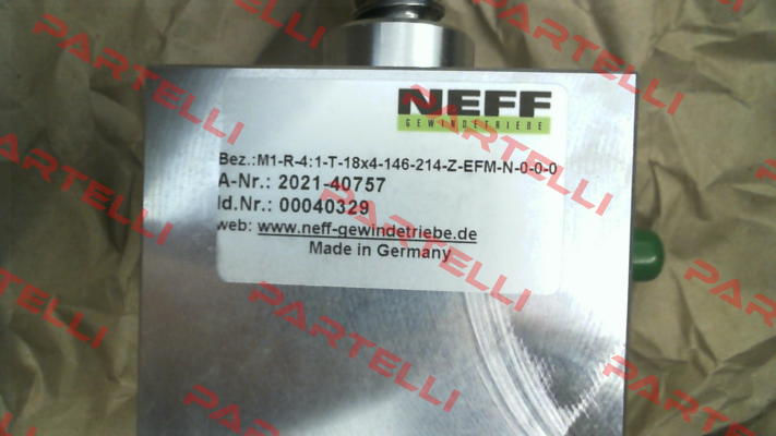 M1-R-4:1-T-18x4-146-214-Z-EFM-N-0-0-0 Neff
