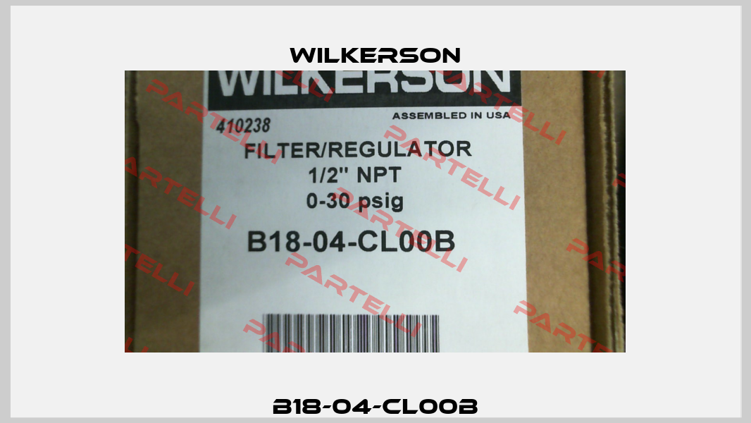 B18-04-CL00B Wilkerson