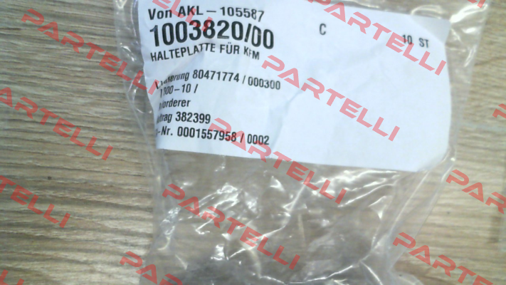1003820/00 Vahle