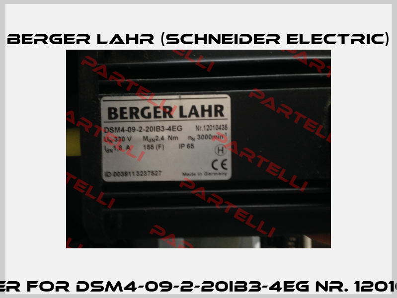 Driver For DSM4-09-2-20IB3-4EG Nr. 12010435  Berger Lahr (Schneider Electric)