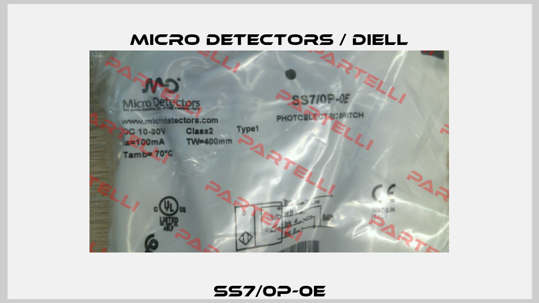 SS7/0P-0E Micro Detectors / Diell