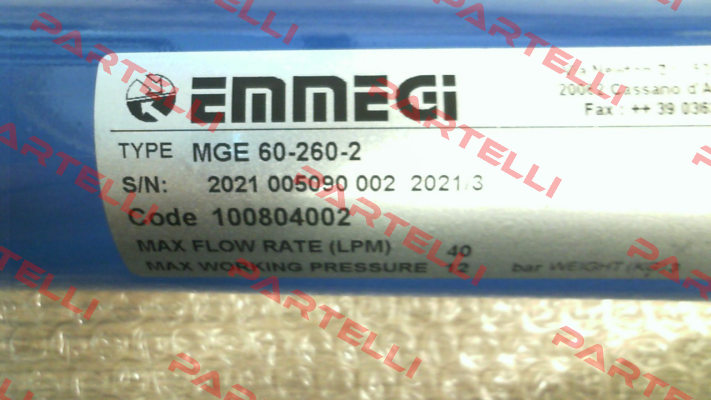 MGE 60-260-2 Emmegi