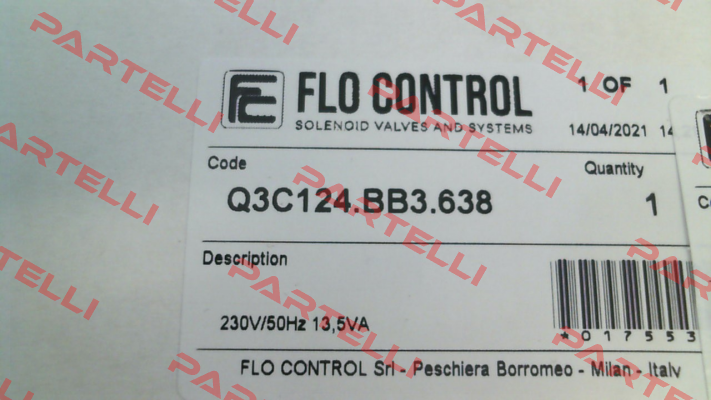 Q3C124.BB3.638 Flo Control