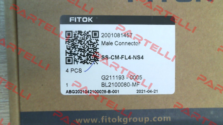 SS-CM-FL4-NS4 Fitok