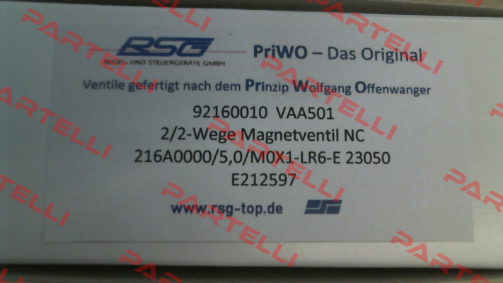 VAA 501 OFFENWANGER