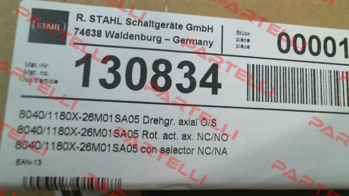 8040/1180X-26M01SA05 Stahl