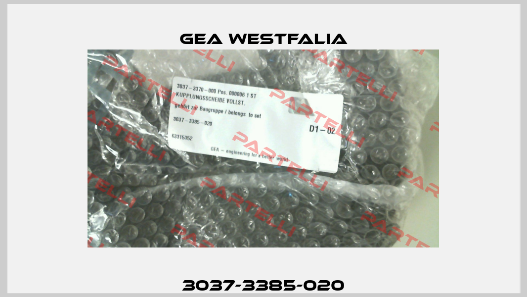3037-3385-020 Gea Westfalia