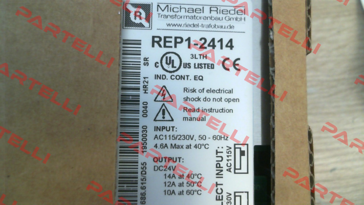 REP1-2414 336W 1ph / 0540-00128024 Michael Riedel Transformatorenbau