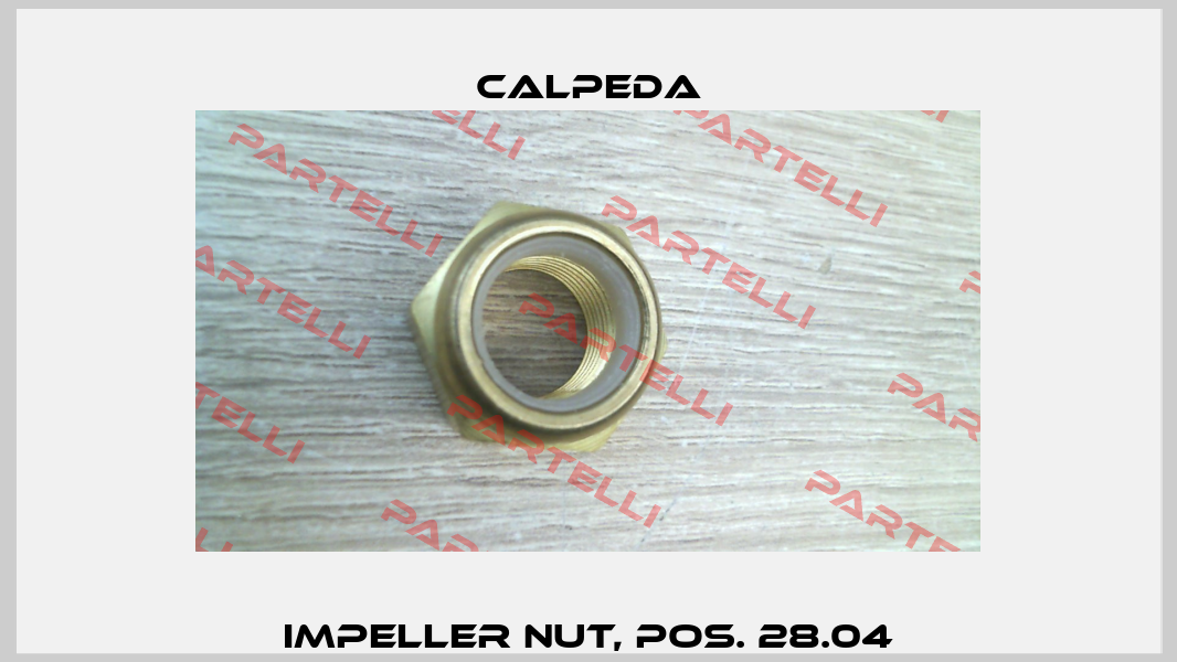 Impeller nut, Pos. 28.04 Calpeda