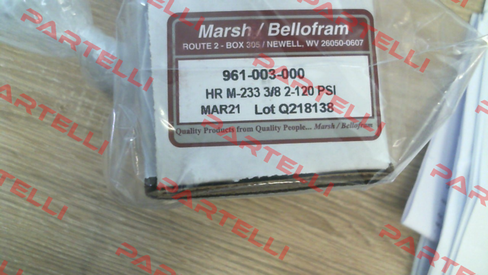 961-003-000 Bellofram