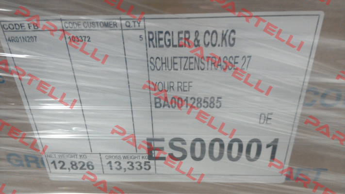 103372 Type: 1084 FL Riegler