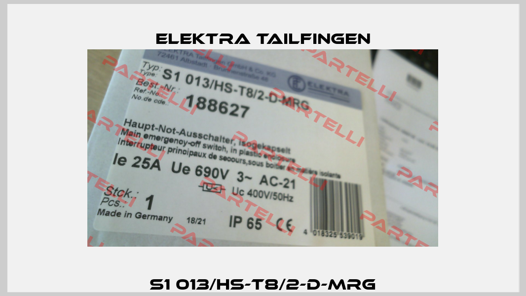 S1 013/HS-T8/2-D-MRG Elektra Tailfingen