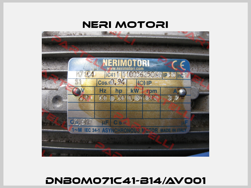 DNB0M071C41-B14/AV001 Neri Motori