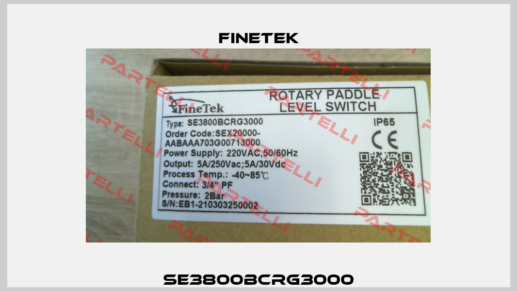 SE3800BCRG3000 Finetek