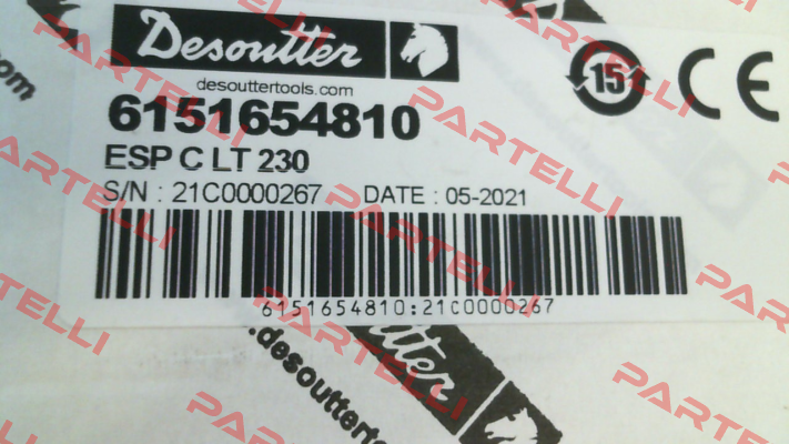 P/N: 6151654810, Type: ESP C LT 230 Desoutter