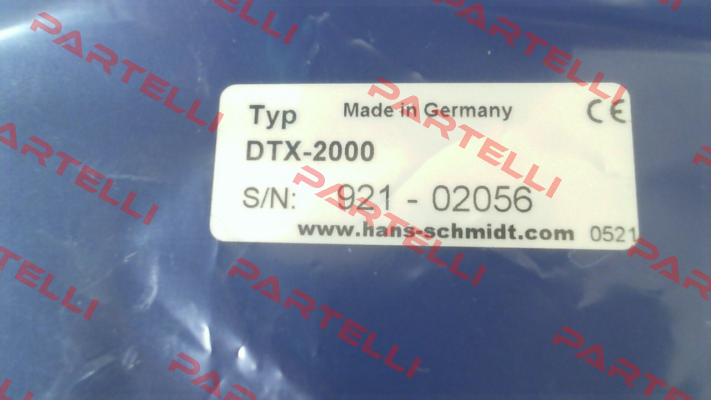 DTX-2000 Hans Schmidt