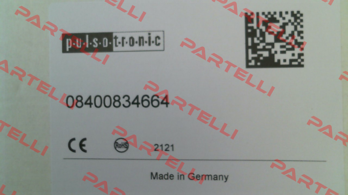 p/n: 08400834664, Type: KURT250-Q12KB-ANU-V1 Pulsotronic