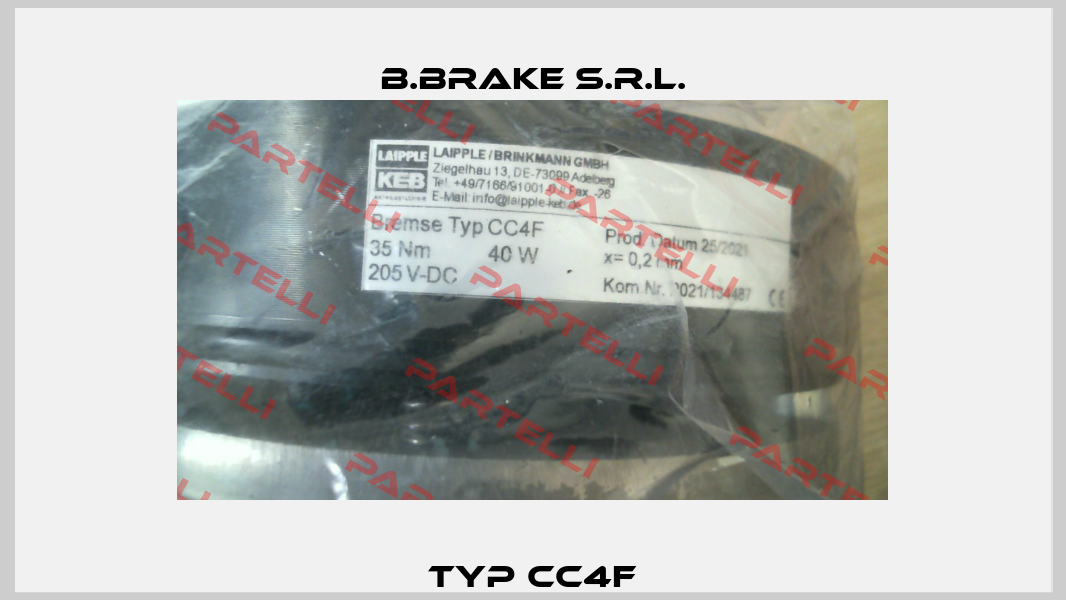 Typ CC4F B.Brake s.r.l.