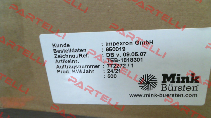 TEB-1818301 Mink Bürsten