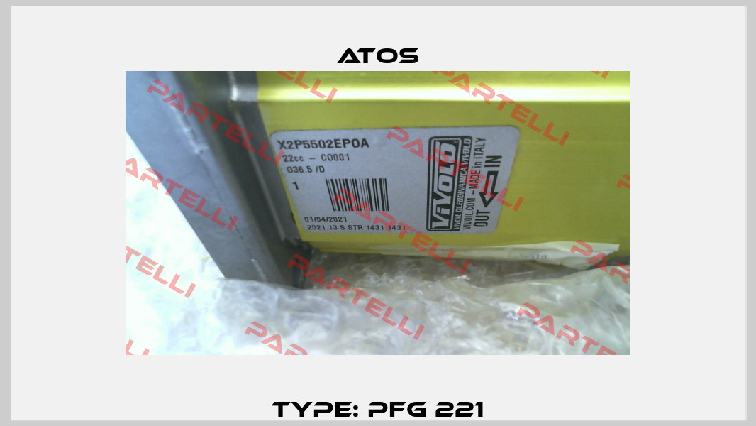 Type: PFG 221 Atos