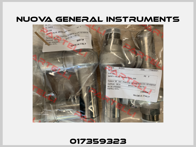 017359323 Nuova General Instruments