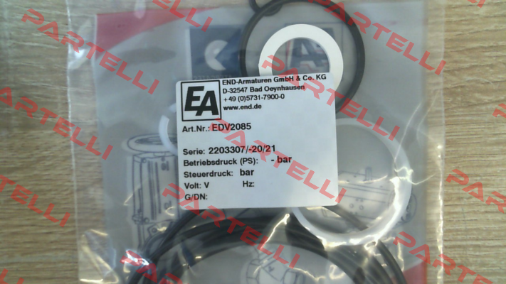 EDV2085 End Armaturen