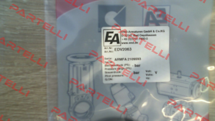 EDV2063 End Armaturen
