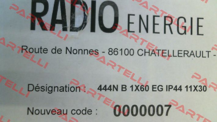 REO444N1B0,06EG Radio Energie