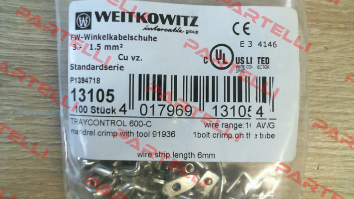 13105 (1 pack 100 pcs) WEITKOWITZ