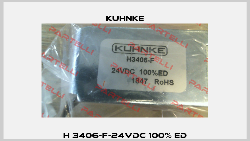 H 3406-F-24VDC 100% ED Kuhnke