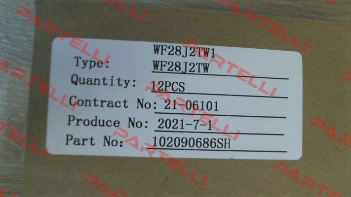 WF28J2TW1 Weipu